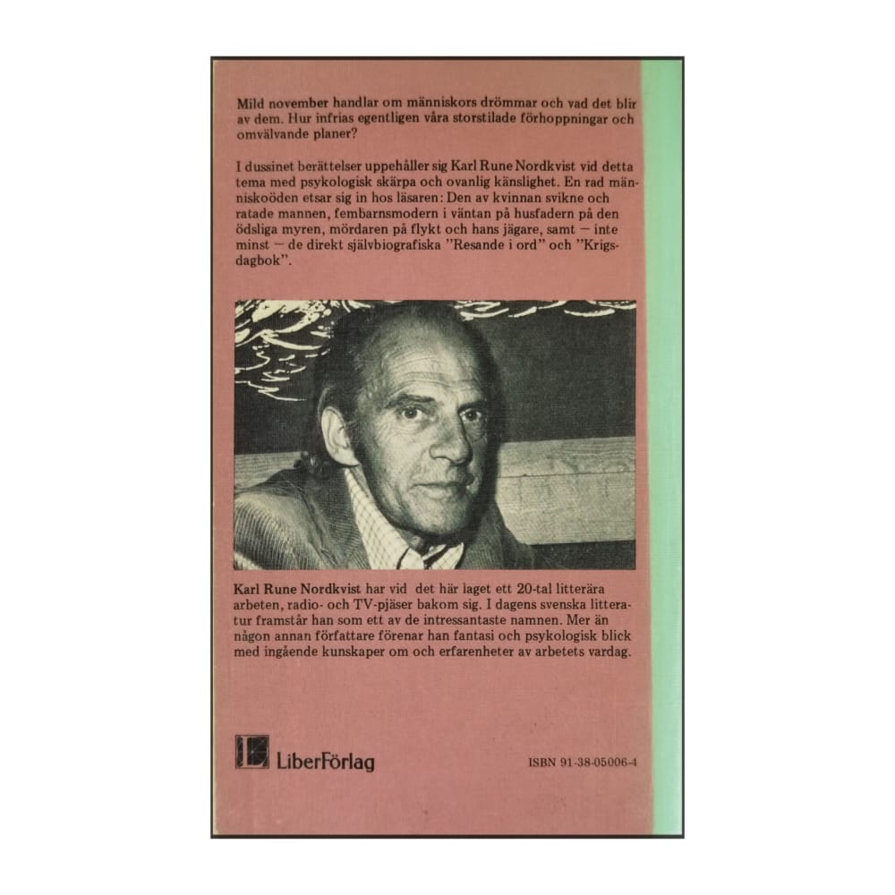 Karl Rune Nordkvist: Mild November