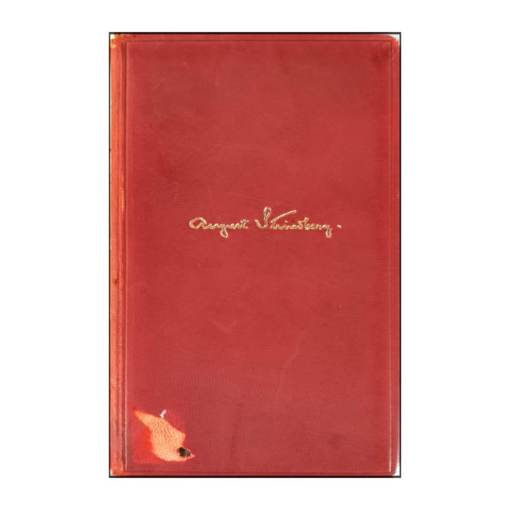 August Strindberg: Svenska Öden Och Äventyr 1