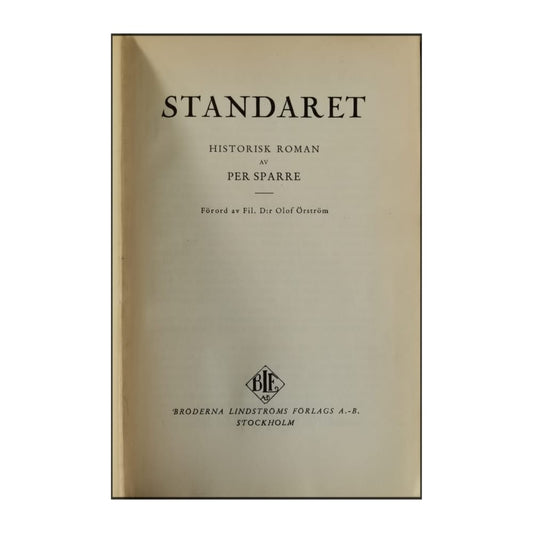Per Sparre: Standaret