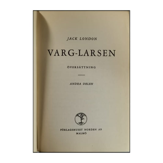 Jack London: Varg-Larsen 2