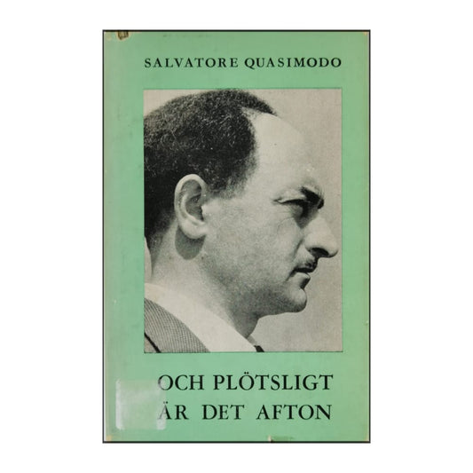 Salvatore Quasimodo: Och Plötsligt Är Det Afton