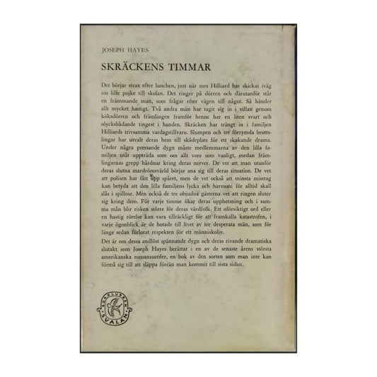 Joseph Hayes: Skräckens Timmar