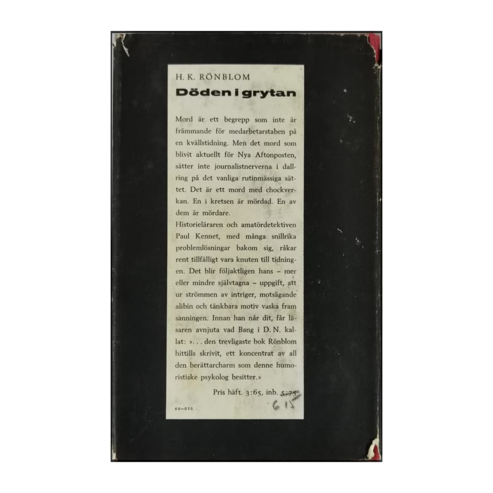 H.-K. Rönblom: Död Bland De Döda