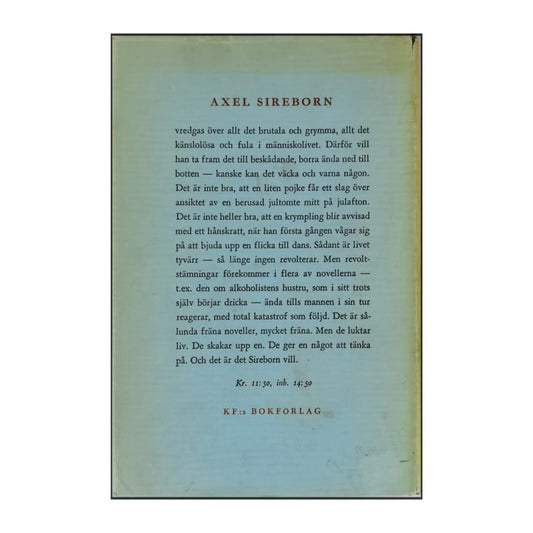 Axel Sireborn: Förbjudna Lekar