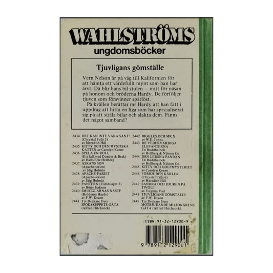 F.W. Dixon: Tjuvligans Gömställe