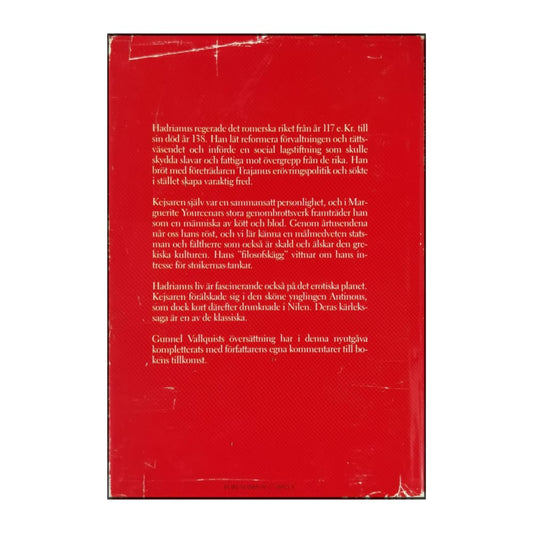 Marguerite Yourcenar: Hadrianus Minnen