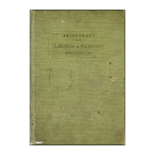 Larsson & Pehrsson: Illustrerad Priskatalog
