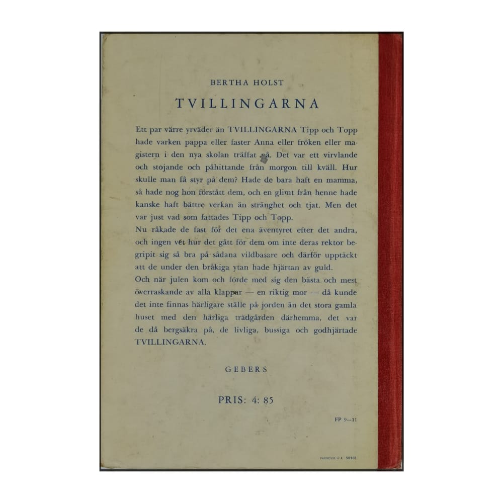 Bertha Holst: Tvillingarna