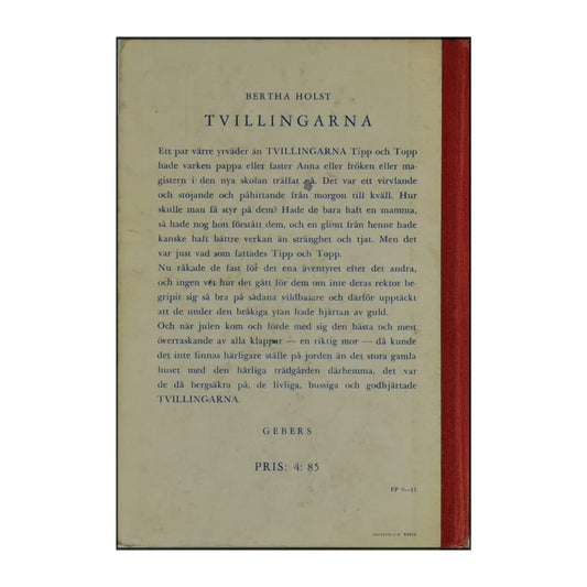 Bertha Holst: Tvillingarna