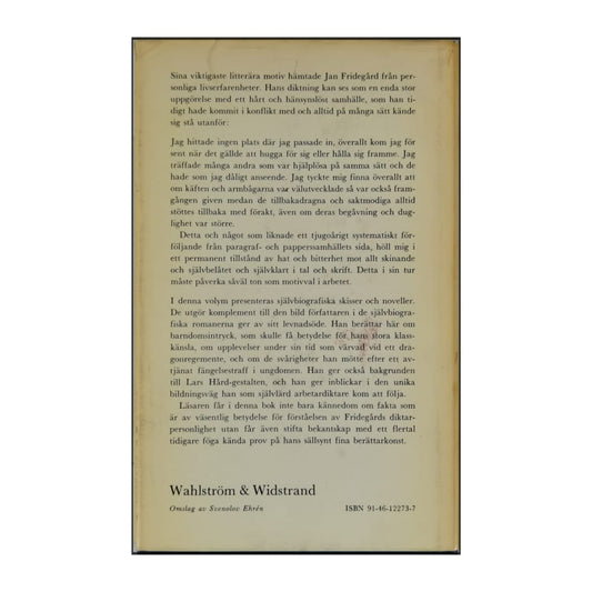 Jan Fridegård: Den Blå Dragonen