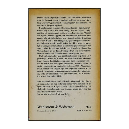 Herman Wouk: Krigets Vindar 1