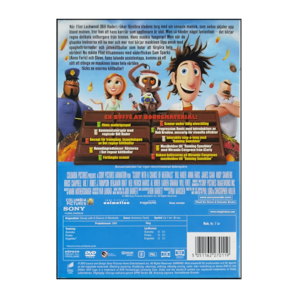 Cloudy With A Chance Of Meatballs | Det Regnar Köttbullar