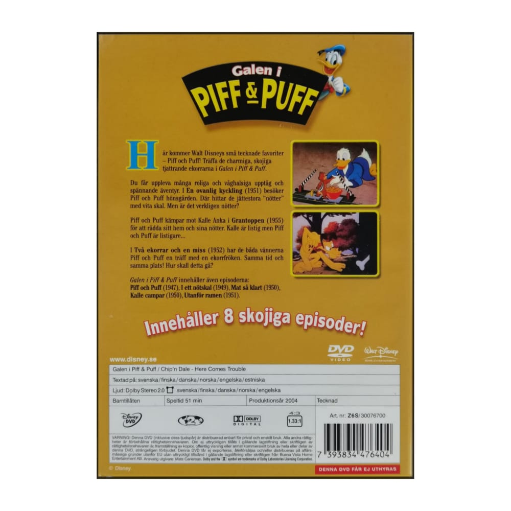 Chip 'N' Dale | Galen I Piff & Puff