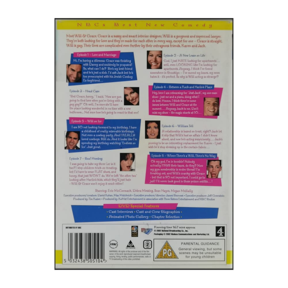 Will & Grace 1 E1-8