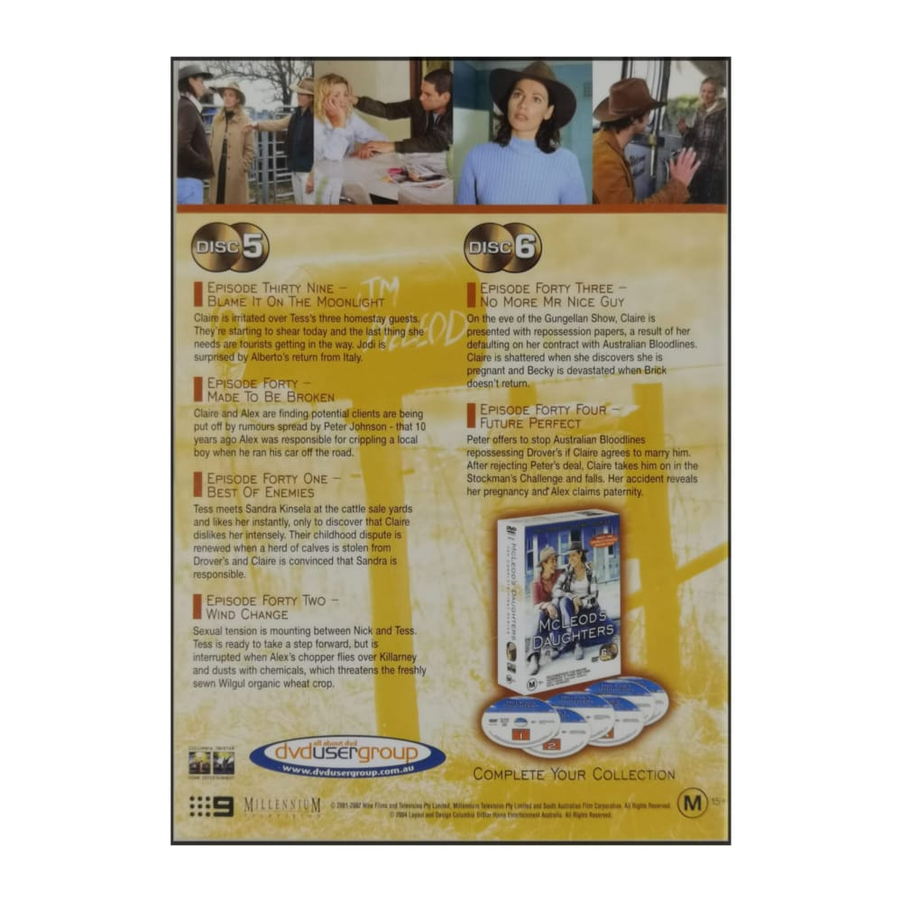 Mcleod'S Daughters 2 E39-44