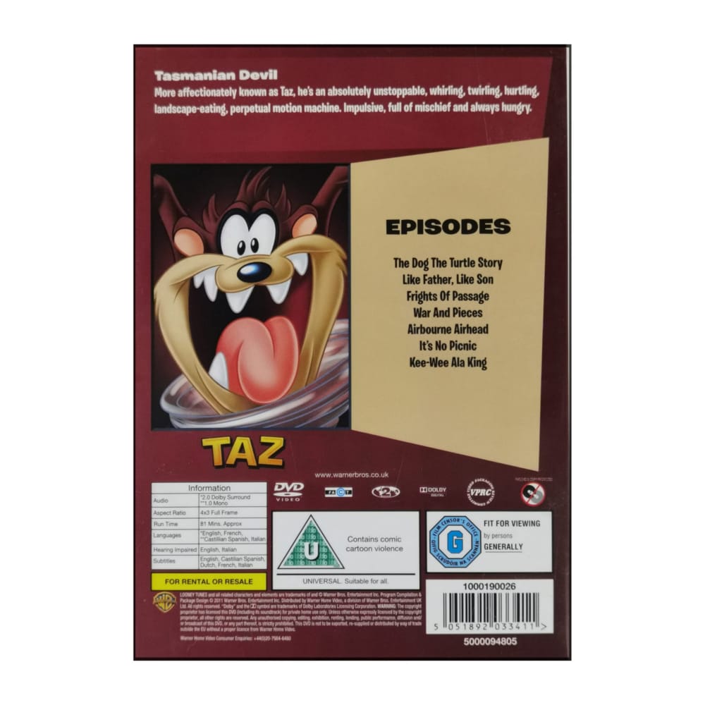 Tasmanian Devil: Taz