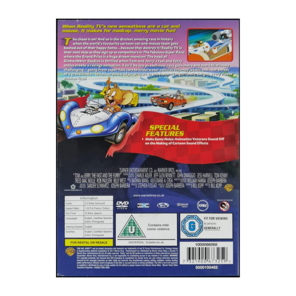 Tom & Jerry: The Fast And The Furry