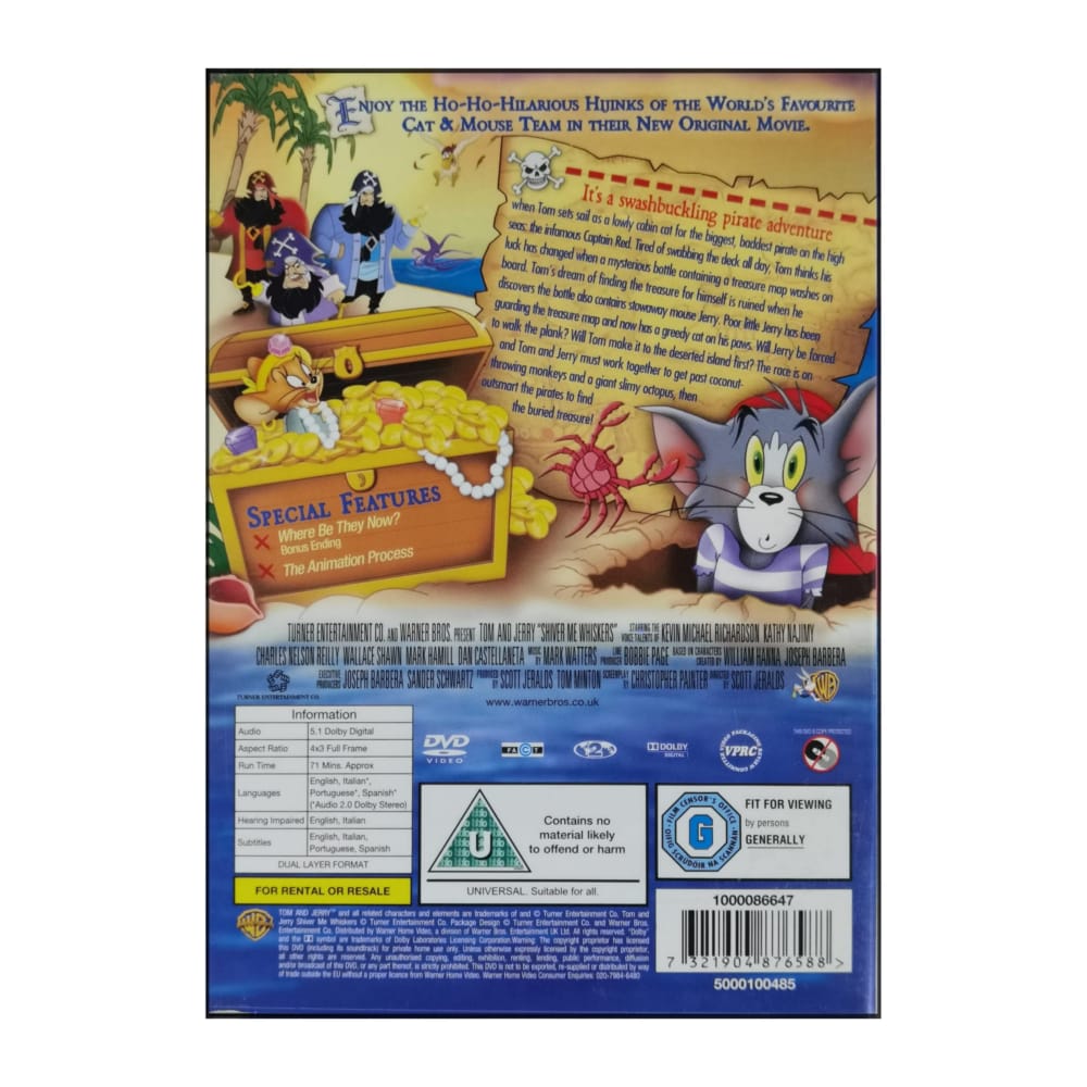Tom & Jerry: Shiver Me Whiskers