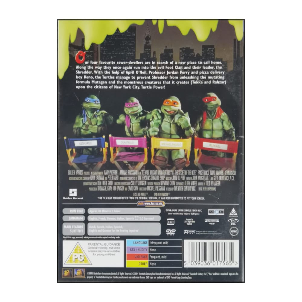Teenage Mutant Ninja Turtles 2: The Secret Of The Ooze