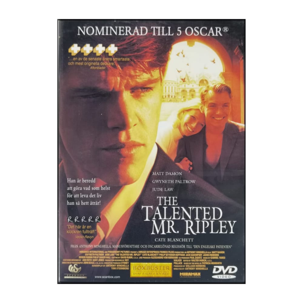 Tom Ripley: The Talented Mr. Ripley