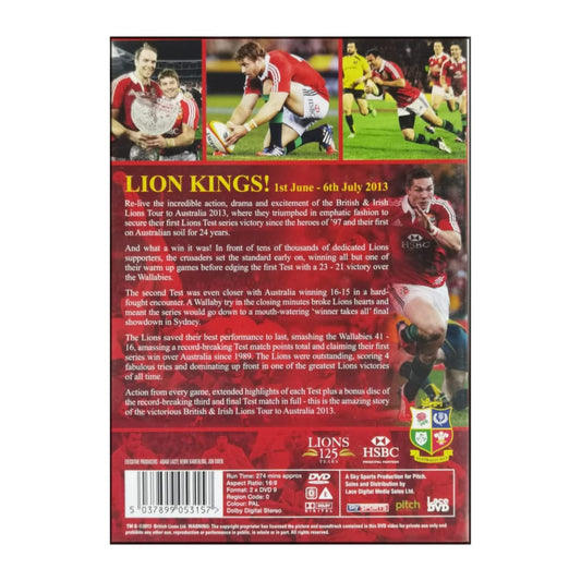 The British & Irish Lions Tour To Australia 2013