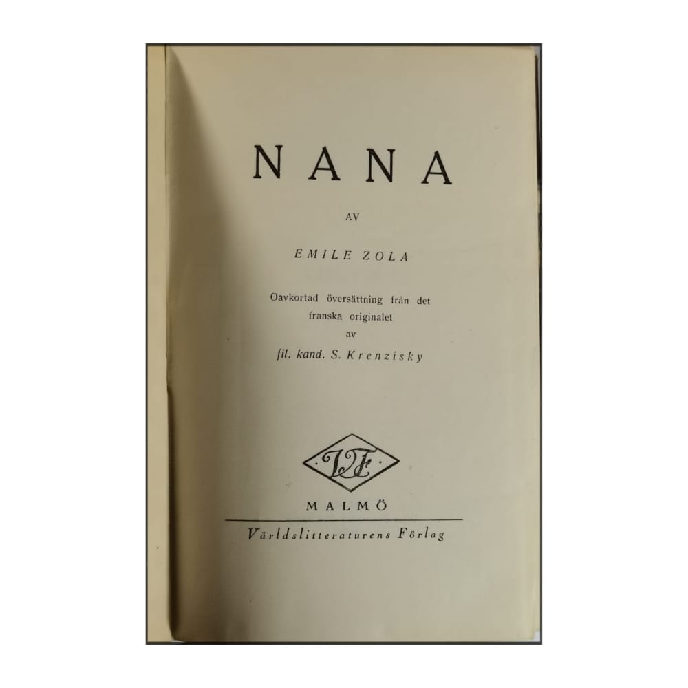Émile Zola: Nana