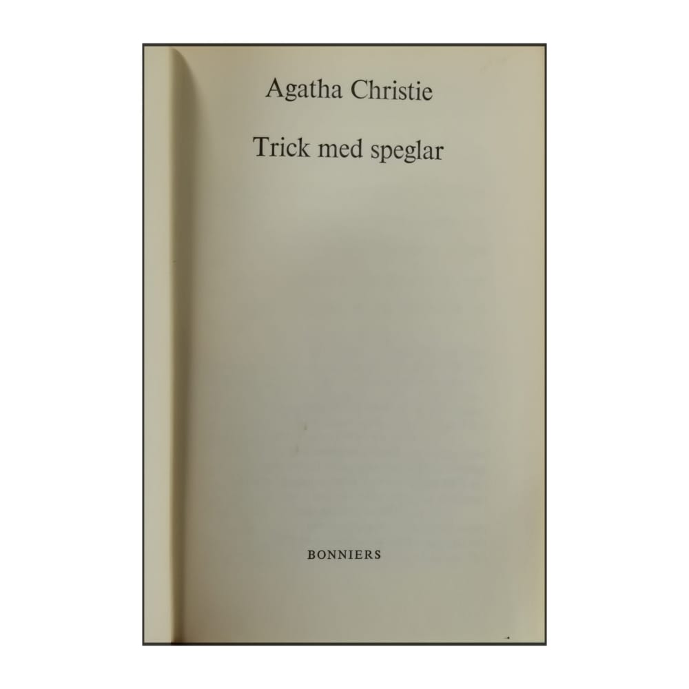Agatha Christie: Trick Med Speglar