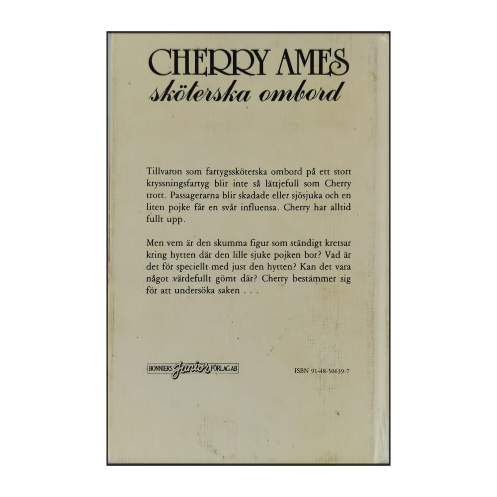 Helen Wells: Cherry Ames: Sköterska Ombord