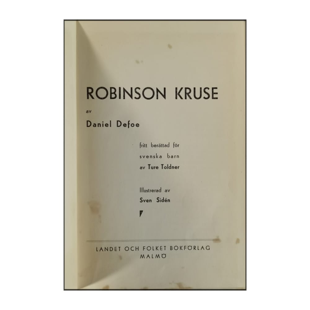 Daniel Defoe: Robinson Kruse