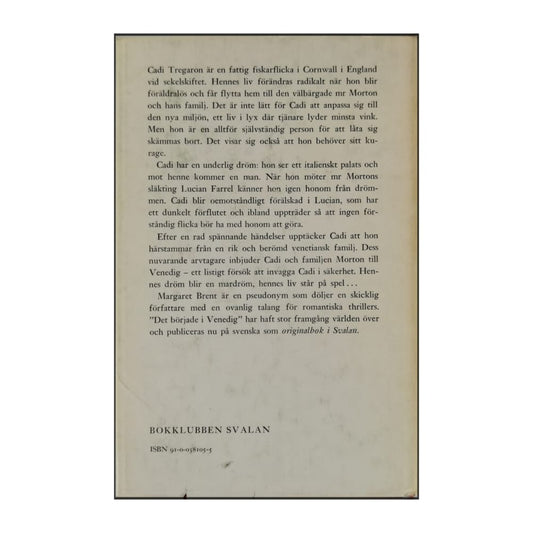 Madeleine Brent: Det Började I Venedig