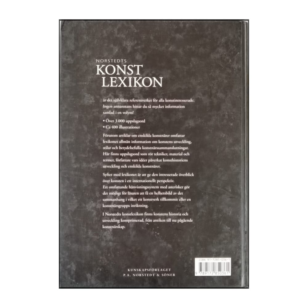 Norstedts Konstlexikon: Norstedts Konstlexikon