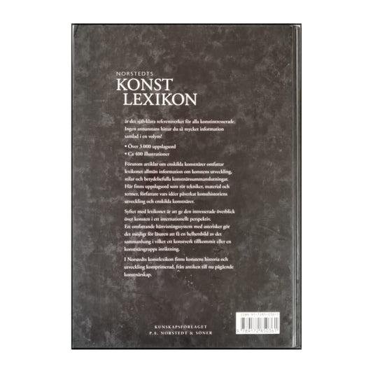 Norstedts Konstlexikon: Norstedts Konstlexikon