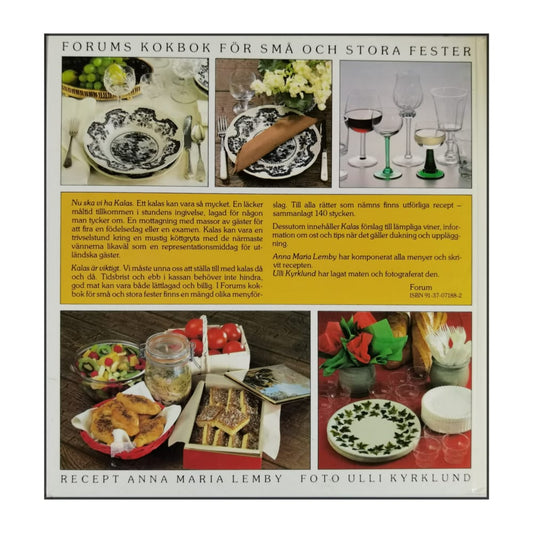 Forums Kokbok För Små Och Stora Fester: Kalas