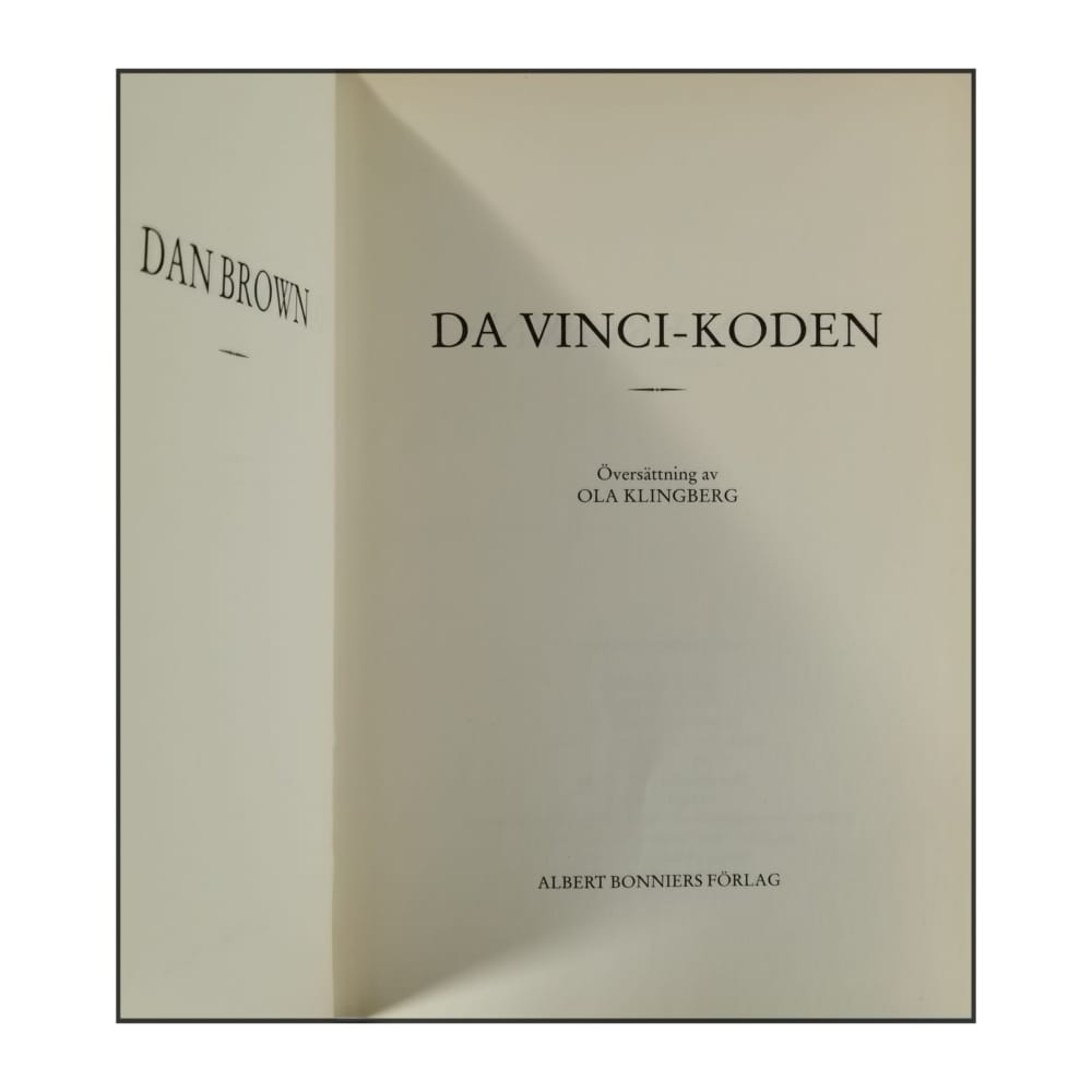 Dan Brown: Da Vinci-Koden