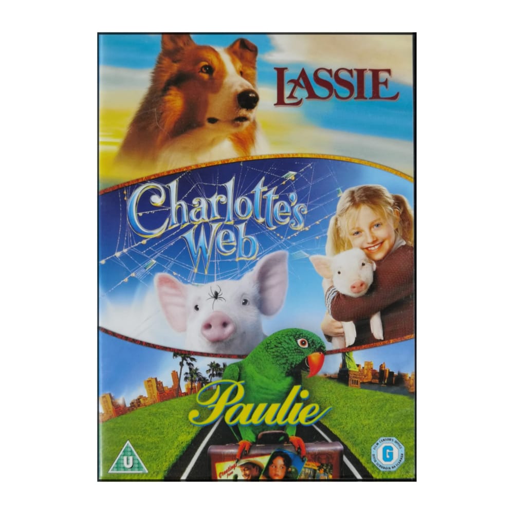 Lassie + Charlotte'S Web + Paulie