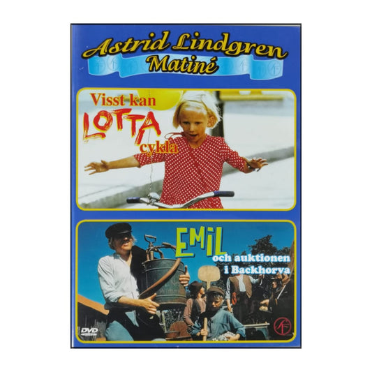 Lotta: Visst Kan Lotta Cykla + Emil Och Auktionen I Backhorva