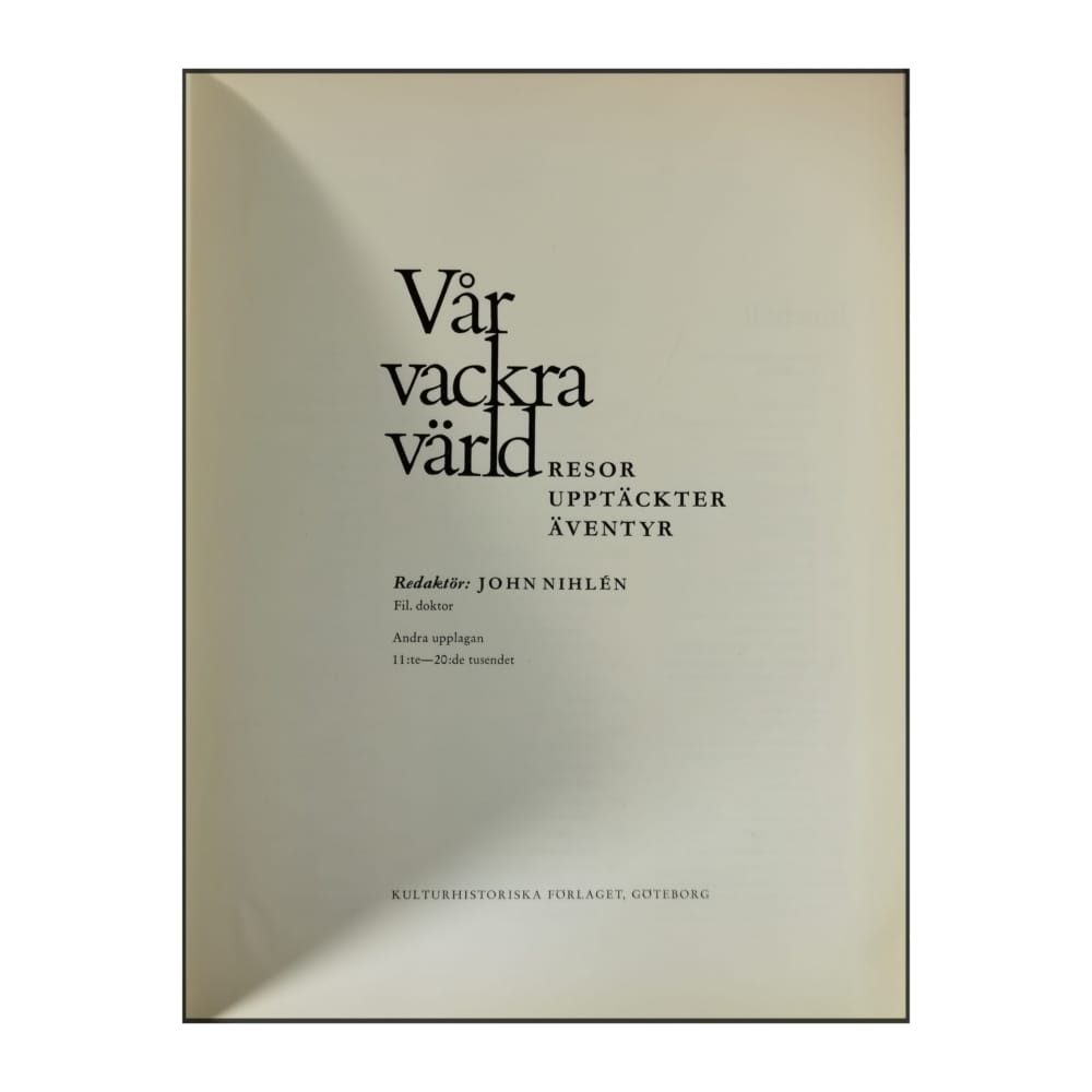 Vår Vackra Värld