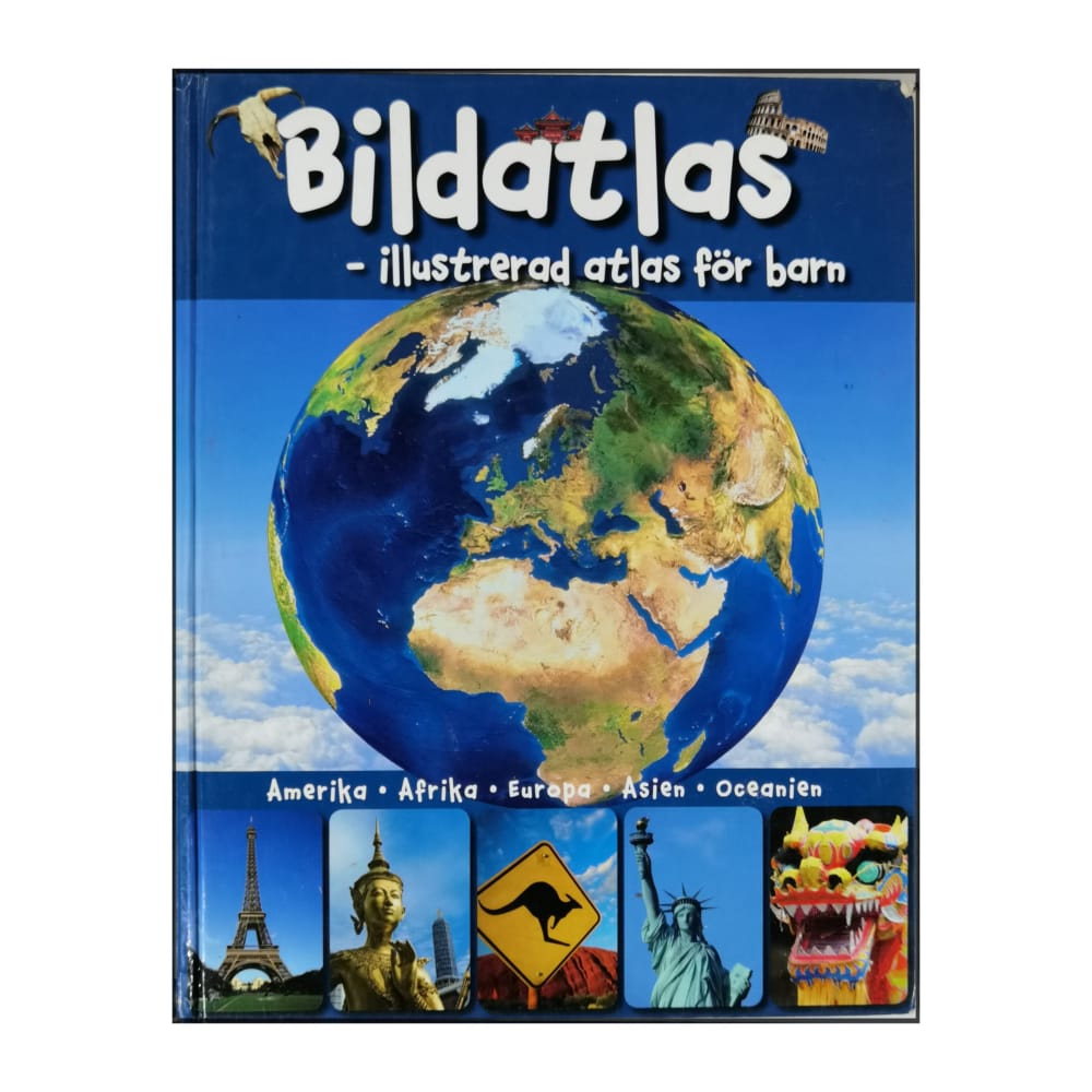 Bildatlas:  Illustrerad Atlas För Barn