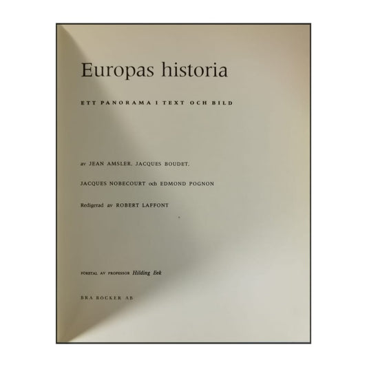 Europas Historia