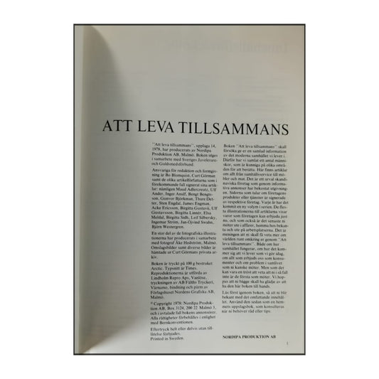 Att Leva Tillsammans