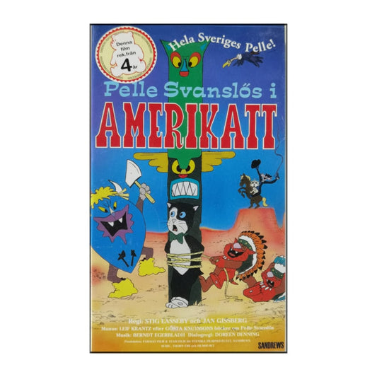 Pelle Svanslös I Amerikatt