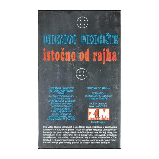 Indexovo Pozorište: Istočno Od Rajha