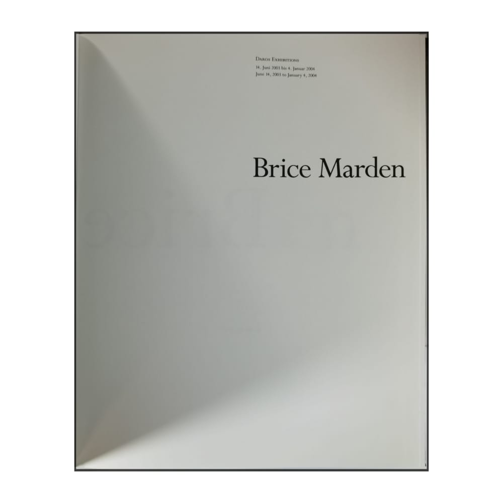 Brice Marden