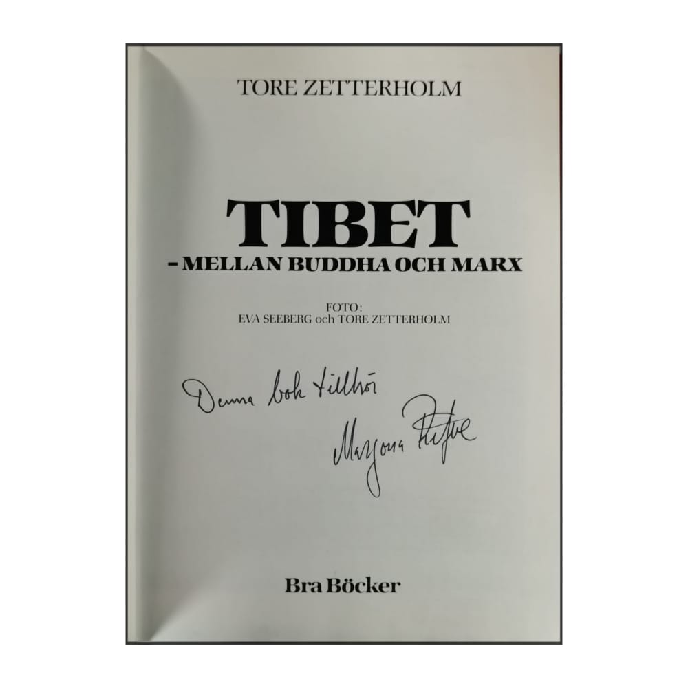 Tore Zetterholm: Tibet: Mellan Buddha Och Marx