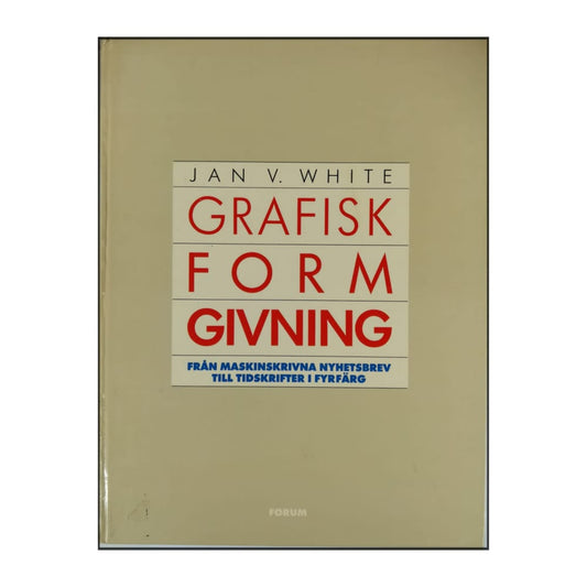 Jan V. White: Grafisk Formgivning