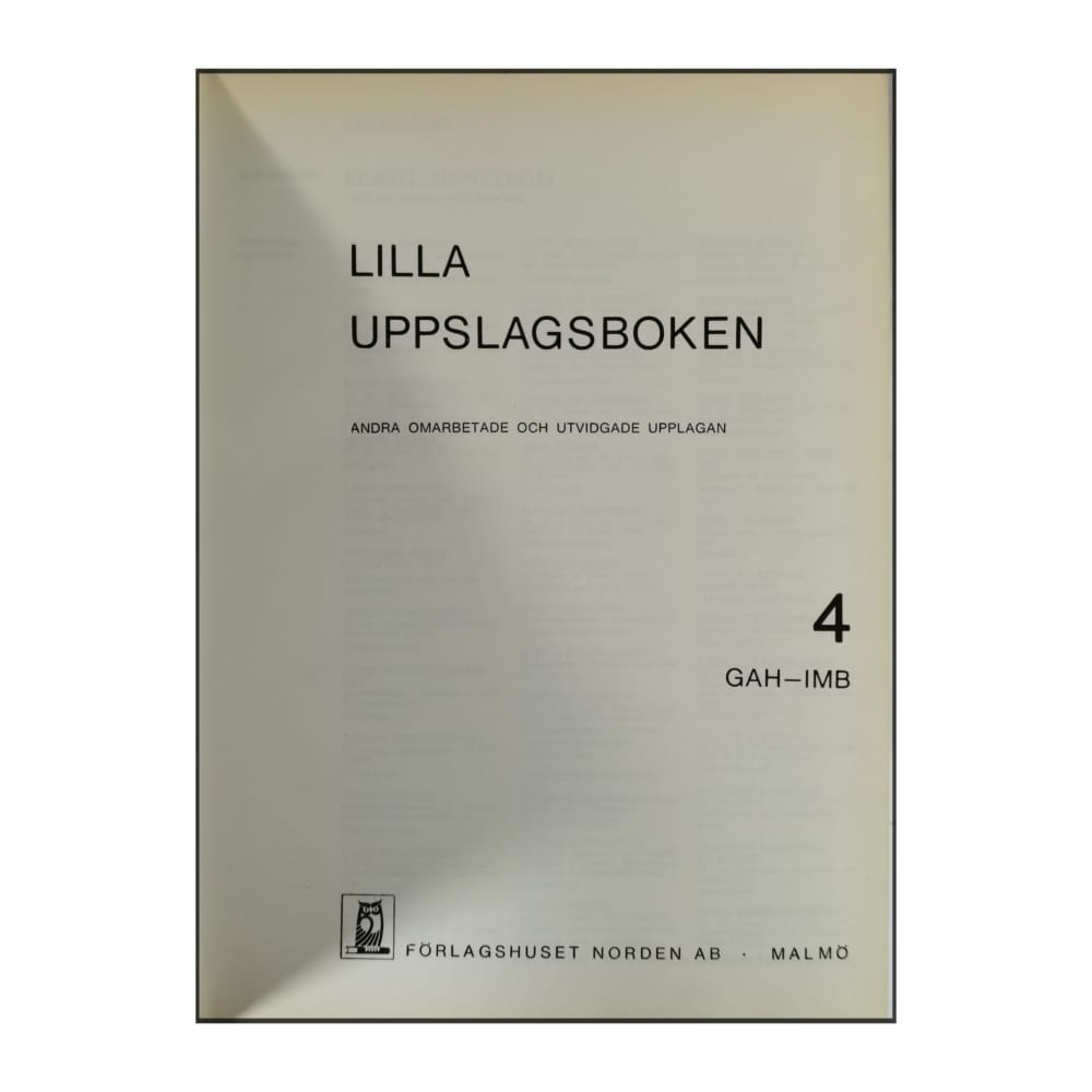 Lilla Uppslagsboken 4
