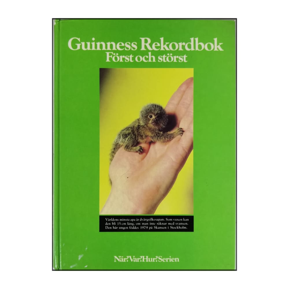 Guinness Rekorbok: Först Och Störst