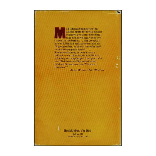 Muriel Spark: Mandelbaum Porten