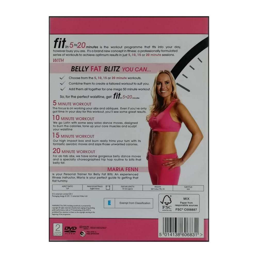 Fit In 5 To 20 Minutes: Belly Fat Blitz