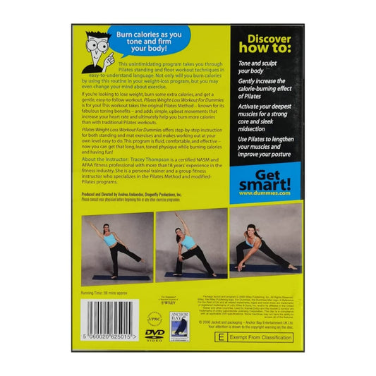 Tracey Thompson: Pilates Weight-Loss Workout For Dummies
